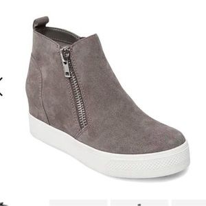 Steve Madden high top wedge sneakers